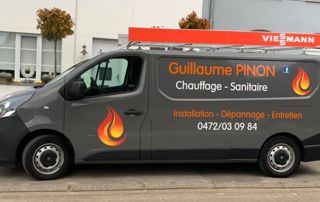 Camionnette Chauffagiste Pinon