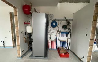 installation de chauffage central à Ath